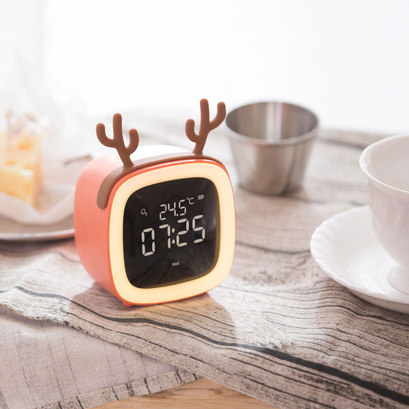 ساعت-رومیزی-فانتزی-چراغ-دار-cute-pet-TV-8